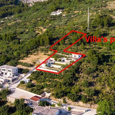 Вилла Olive Stone House Макарска Экстерьер фото