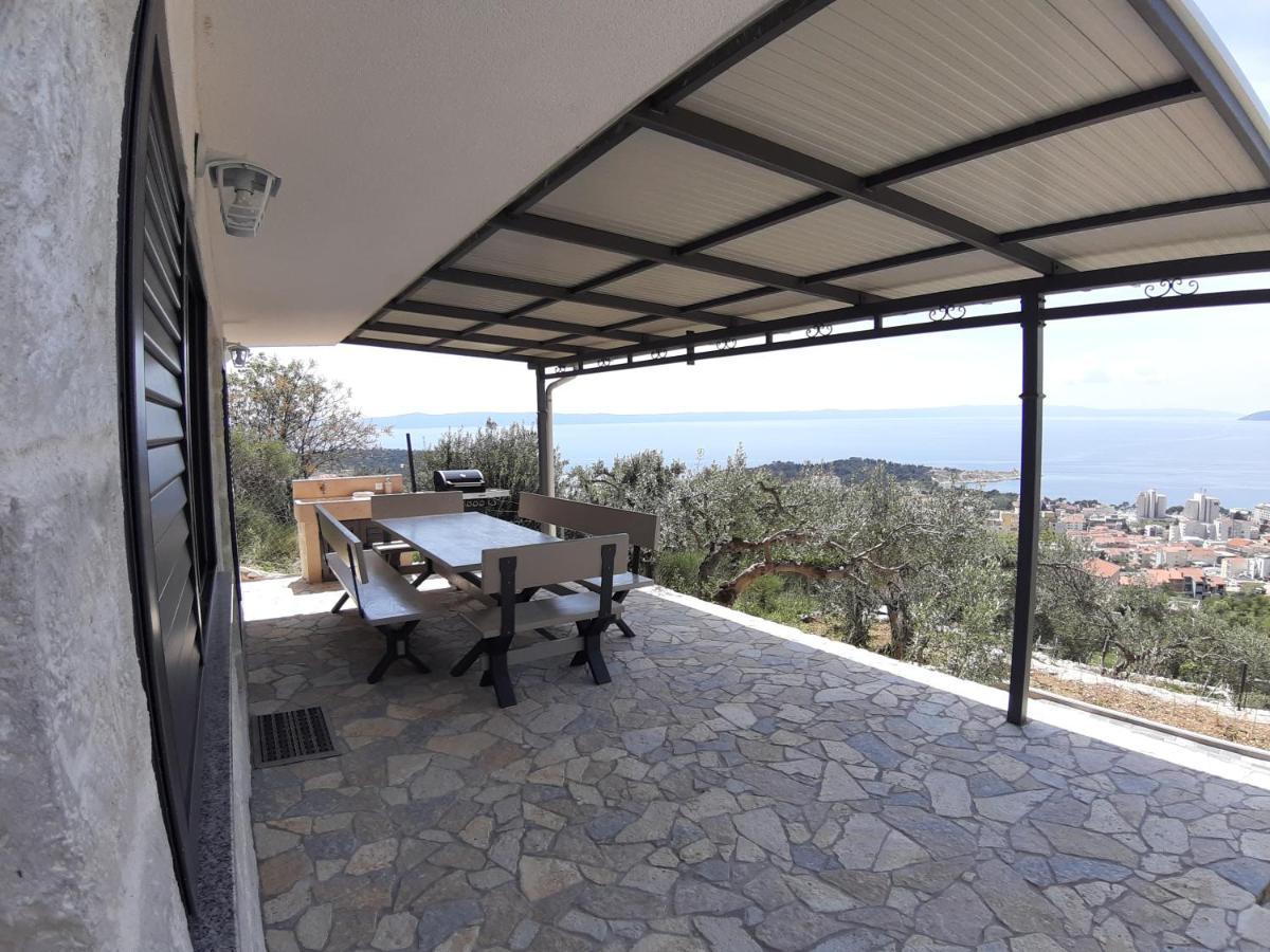 Вилла Olive Stone House Макарска Экстерьер фото